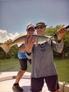 Productive Fishing for Redfish in FL